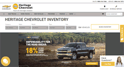 Desktop Screenshot of heritagechevroletrichmond.com